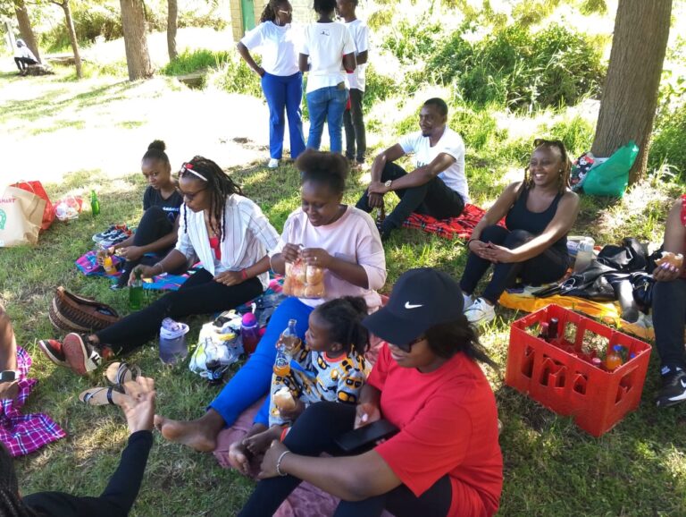 Outdoor picnic event
